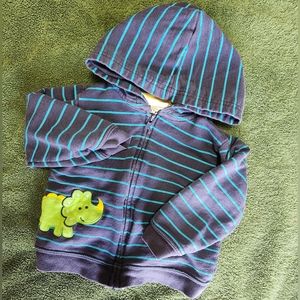 CARTERS zip up hoodie